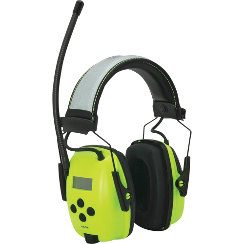 Howard Leight Sync Radio Hi-Visibility Earmuffs, Headband Style, 25 dB Nuna Depot Inc.
