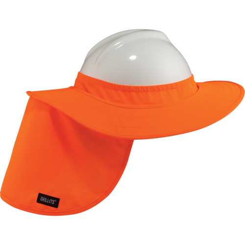 Chill-Its&reg; 6660 Hard Hat Brims, Hi-Vis Orange Nuna Depot Inc.