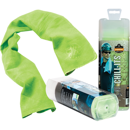 Chill-Its&reg; 6602 Cooling Towels, Hi-Vis Lime Nuna Depot Inc.