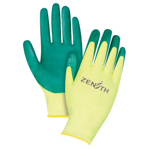 Gants de premi&egrave;re qualit&eacute; ZX-3, 11/2T-Grand, R&ecirc;vetement Nitrile, Calibre 15, Enveloppe en Nylon Nuna Depot Inc.