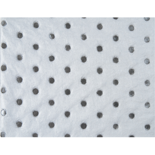 Industrial-Grade Fine Fibre Sorbent Pads, Oil Only, 15" x 17", 40 gal. Absorbancy Nuna Depot Inc.