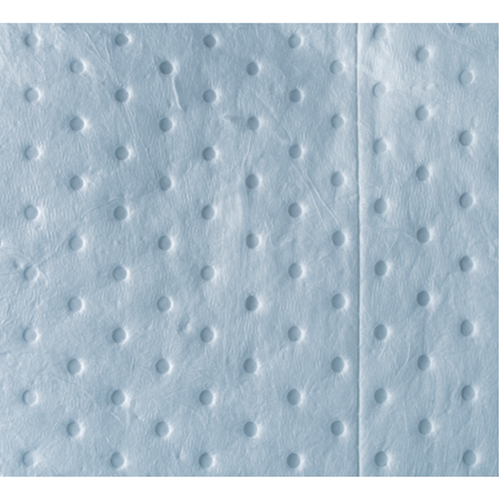 Premium Blue Bonded Sorbent Pads, Oil Only, 15" x 17", 15 gal. Absorbancy Nuna Depot Inc.