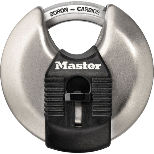 Magnum&reg; Disc Padlock, Silver, Keyed Different, Hardened Steel, 2-3/4" Width Nuna Depot Inc.