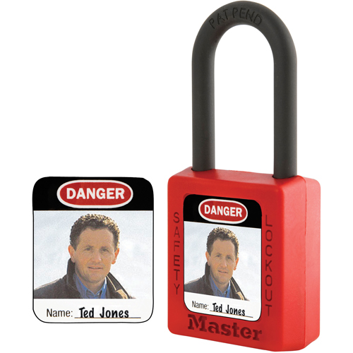 Zenex Thermoplastic Photo Padlock Identification Labels Nuna Depot Inc.