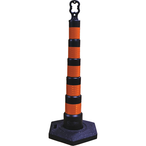 D&eacute;lin&eacute;ateurs de d&eacute;viation Grip N Go, Hauteur 49", Noir Nuna Depot Inc.