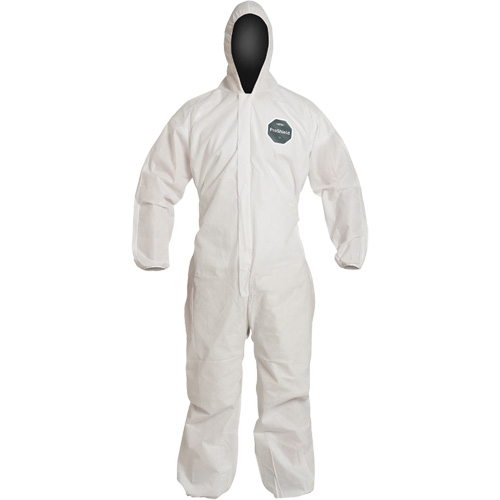Coverall, 5X-Large, White, ProShield&reg; 10 Nuna Depot Inc.