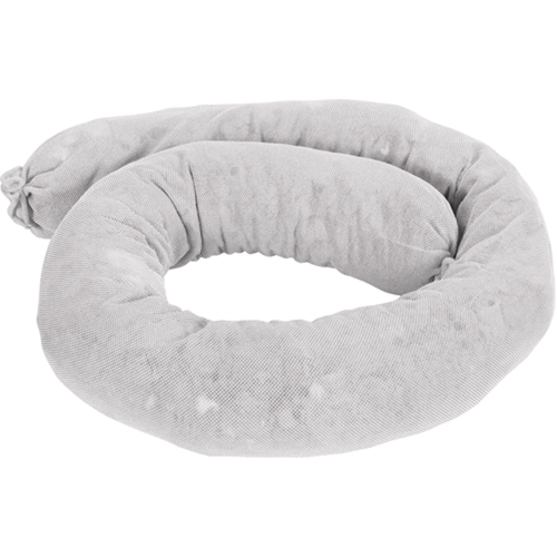 Remblais tubulaires absorbants, Huile seulement, Absorption 45 gal., 3" la x 4' lo, Pqt de 25 Nuna Depot Inc.