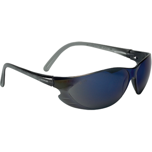 Lunettes de s&eacute;curit&eacute; &agrave; miroir bleu, Lentille Bleu/Miroir, Anti-&eacute;gratignures, R&eacute;pond ou surpasse la norme CSA Z94.3 Nuna Depot Inc.