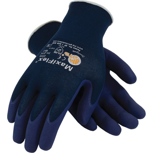 Gants ATG MaxiFlex Elite 34-274, 6/T-petit, R&ecirc;vetement Mousse de nitrile, Calibre 18, Enveloppe en Nylon Nuna Depot Inc.