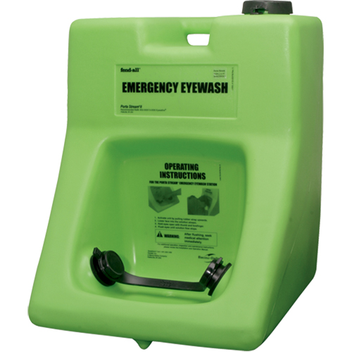 Douche oculaire Fendall Porta Stream II, Pressuris&eacute;, Capacit&eacute; 16 gal., Conformit&eacute; ANSI Z358.1 Nuna Depot Inc.
