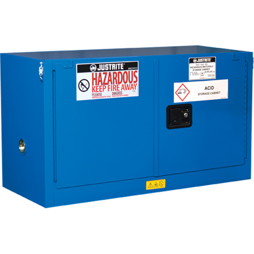 Armoires empilable pour rangement de mati&egrave;res dangereuses Sure-Grip Ex, 17 gal., 43" x 24" x 18" Nuna Depot Inc.