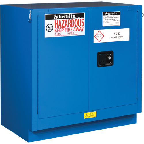 Armoires sous le comptoir pour rangement de mati&egrave;res dangereuses Sure-Grip Ex, 22 gal., 35" x 35" x 22" Nuna Depot Inc.