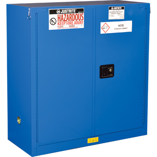 Armoires doubl&eacute;es pour rangement de mati&egrave;res dangereuses Chem-Cor, 30 gal., 43" x 44" x 18" Nuna Depot Inc.