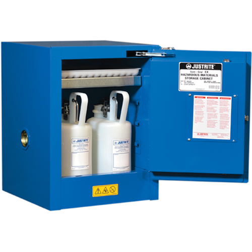Armoires de comptoir doubl&eacute;es pour rangement de mati&egrave;res dangereuses Chem-Cor, 4 gal., 17" x 22" x 17" Nuna Depot Inc.