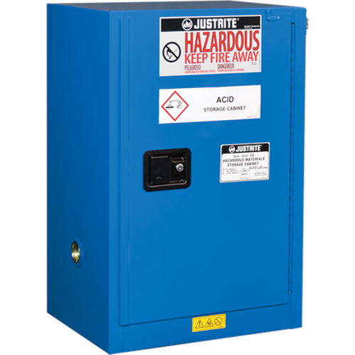 Armoires compactes doubl&eacute;es pour rangement de mati&egrave;res dangereuses Chem-Cor, 12 gal., 23,25" x 35" x 18" Nuna Depot Inc.