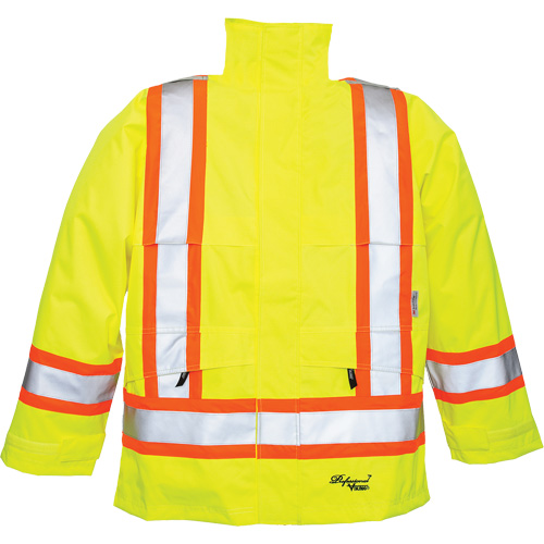 Professional&reg; Journeyman&reg; 300D Jackets, Polyester, Small, High Visibility Lime-Yellow Nuna Depot Inc.