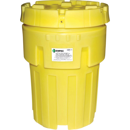 Barils de r&eacute;cup&eacute;ration en poly Plus Envirosalv , 95 gal. US, Stationnaire Nuna Depot Inc.
