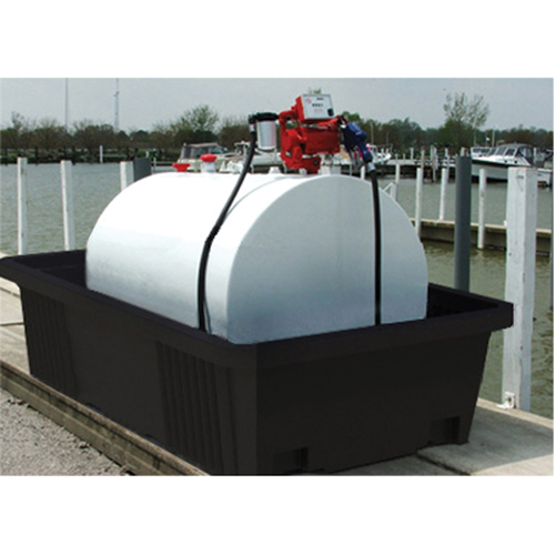 Unit&eacute; de confinement Poly-Tank 550 sans drain, 113" lo x 71" la x 32" h, 750 gal. US Capacit&eacute; Nuna Depot Inc.
