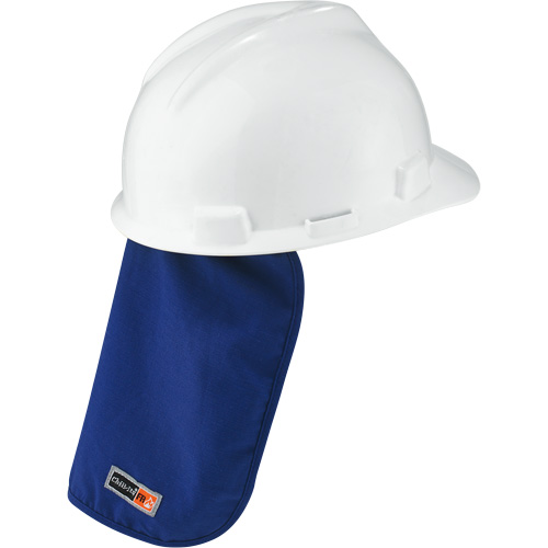Chill-Its&reg; 6717FR Cooling FR Hardhat Pad & Neck Shade, Blue Nuna Depot Inc.