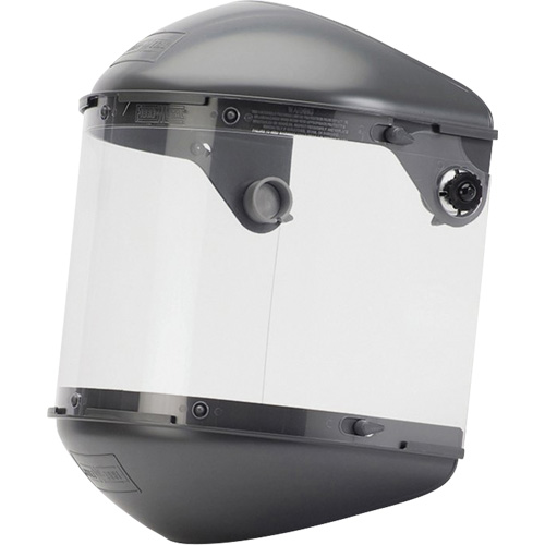 Fibre-Metal Dual 4" Crown High Performance Face Shield System, Propionate, Ratchet Suspension Nuna Depot Inc.