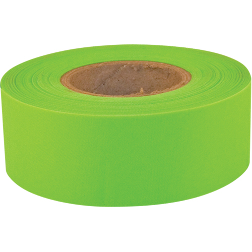Ruban de signalisation Sub-Zero, 1,2" la x 150' lo, Lime fluorescent Nuna Depot Inc.