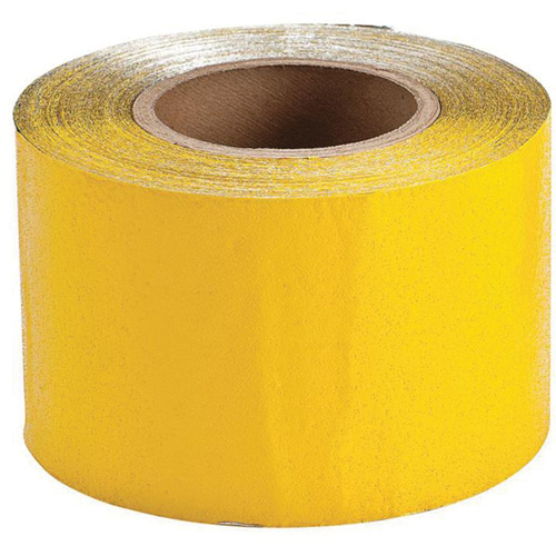 Temporary Pavement Marking Tape, 4" x 150', Vinyl, Yellow Nuna Depot Inc.