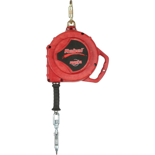 Rebel Self Retracting Lifeline, 50', Stainless Steel, Swivel Nuna Depot Inc.