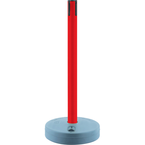 Tensabarrier ext&eacute;rieur - poteaux r&eacute;cepteurs, Hauteur de 37", Rouge Nuna Depot Inc.