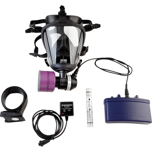 APR motoris&eacute; facial s&eacute;rie PR500, Respirateur &agrave; masque, Pile NiCd Nuna Depot Inc.