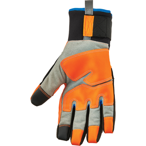 Gants utilitaires thermiques haute visibilit&eacute; performants et &eacute;tanches ProFlex 818WP, Paume Polyur&eacute;thane, Taille Petit Nuna Depot Inc.