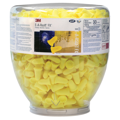 E-A-Rsoft FX Earplugs Dispenser Bottle Refill, Bulk - Canister Nuna Depot Inc.