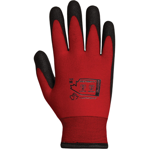 Gants doubl&eacute;s pour l'hiver Dexterity, 10/T-Grand, R&ecirc;vetement PVC, Calibre 15, Enveloppe en Nylon Nuna Depot Inc.