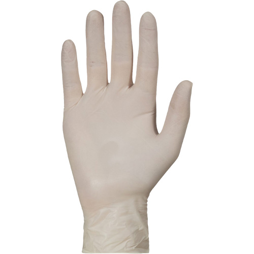KeepKleen&reg; Disposable Medical Exam Grade Gloves, Large, Latex, 5-mil, Powder-Free, White, Class 2 Nuna Depot Inc.