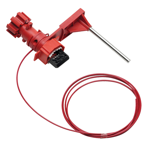 Petit dispositif de verrouillage avec bras de blocage pour valves, Type Universel Nuna Depot Inc.