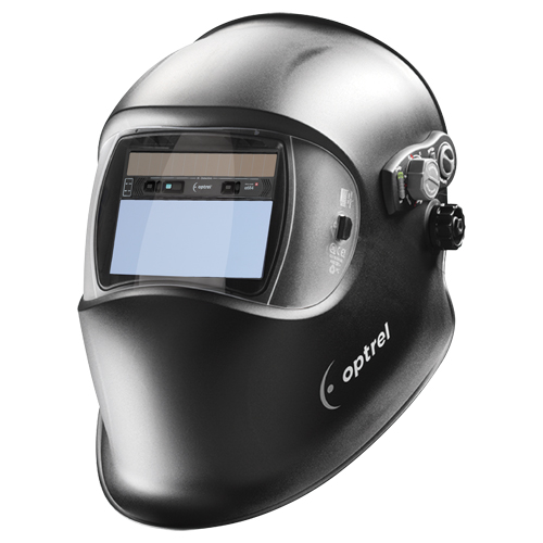 E684 Welding Helmets, 3.94" L x 1.97" W View Area, 4/9 - 13/4/5 - 9 Shade Range, Black Nuna Depot Inc.