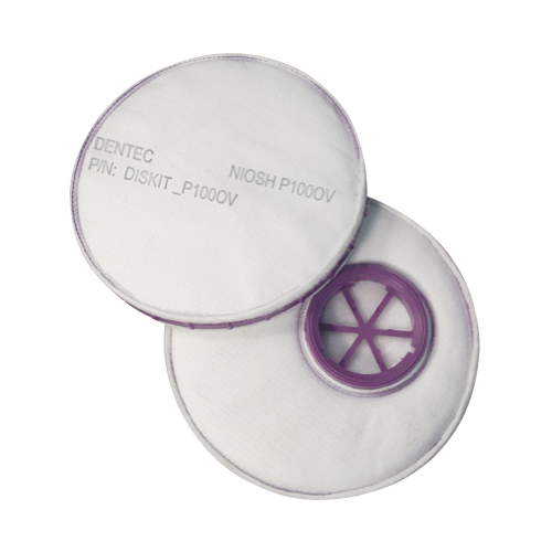 Filtre pour respirateur Diskit, Filtre contre les particules avec suppresion de vapeurs nuisibles, Vapeur organique/Filtre P100 Nuna Depot Inc.