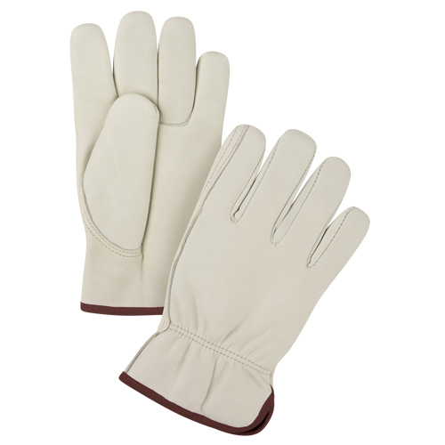 Gants de conducteur de premi&egrave;re qualit&eacute;, Grand, Paume en Cuir fleur de vache Nuna Depot Inc.