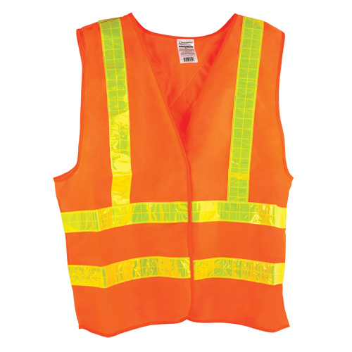 Dynamic Traffic Vest, High Visibility Orange, Medium, Polyester Nuna Depot Inc.