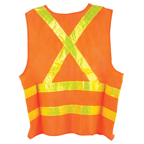 Veste de circulation Dynamic, Orange haute visibilit&eacute;, Grand, Polyester Nuna Depot Inc.
