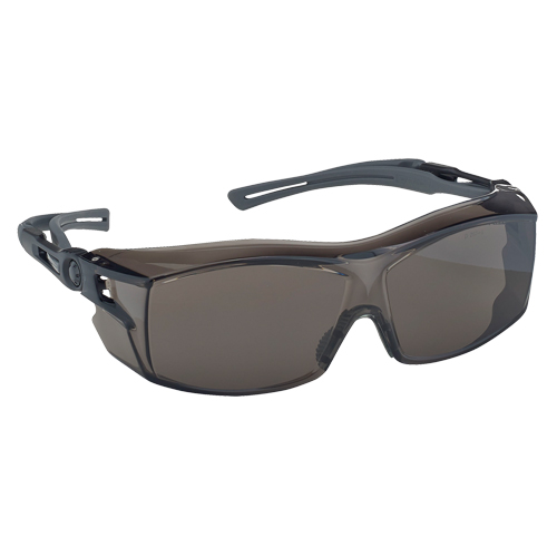 Dynamic OTG Extra Series Safety Glasses, Smoke Lens, Anti-Fog/Anti-Scratch, ANSI Z87+/Meets/Exceeds CSA Z94.3 Nuna Depot Inc.