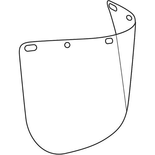 Visi&egrave;re d&eacute;coup&eacute;e &agrave; l'emporte-pi&egrave;ce Dynamic, Polycarbonate, Teinte Transparent Nuna Depot Inc.