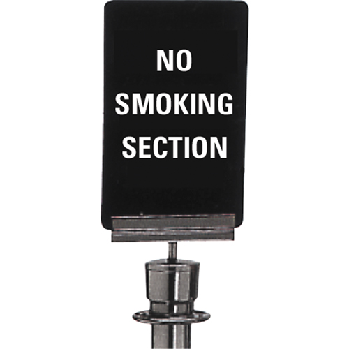 "No Smoking" Crowd Control Sign, 11" x 7", Plastic, English Nuna Depot Inc.