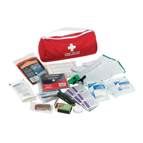 Trousse de premiers soins pour auto Dynamic, Dispositif m&eacute;dical Classe 1, Sac en nylon Nuna Depot Inc.