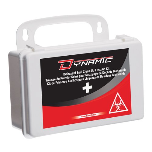 Trousse de conformit&eacute; de pr&eacute;caution compl&egrave;te EASY Dynamic, Dispositif m&eacute;dical Classe 1, Boîte en plastique Nuna Depot Inc.