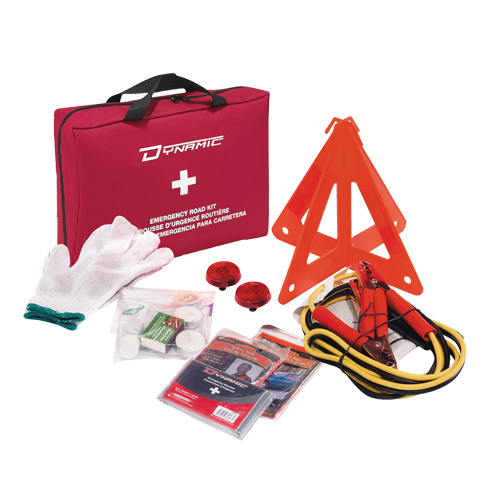 Trousse de premiers soins pour dangers extr&ecirc;mes de la route Dynamic, Dispositif m&eacute;dical Classe 1, Sac en nylon Nuna Depot Inc.