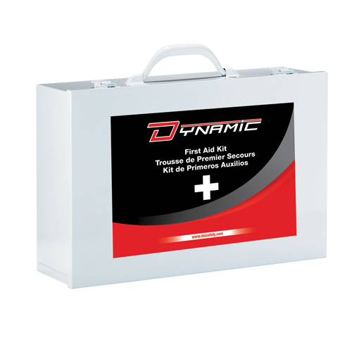 Trousse de premiers soins Ontario Dynamic, Dispositif m&eacute;dical Classe 1, Boîte en m&eacute;tal Nuna Depot Inc.