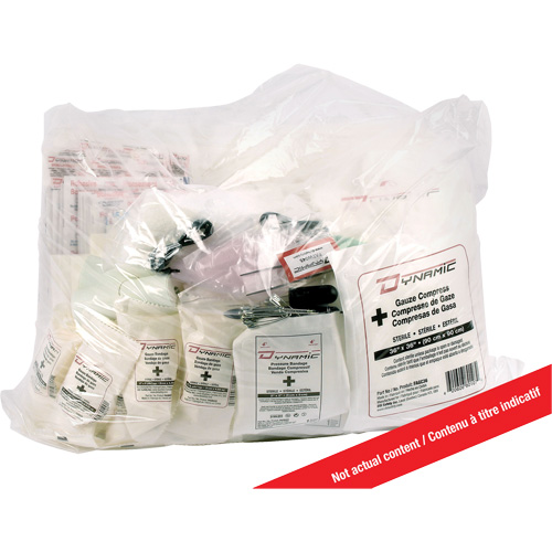 Recharge pour trousse de premiers soins industrielle pour usage g&eacute;n&eacute;ral Dynamic, Classe 2 Nuna Depot Inc.