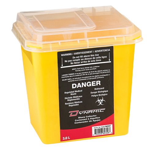 Dynamic Sharps&reg; Container, 3 L Capacity Nuna Depot Inc.