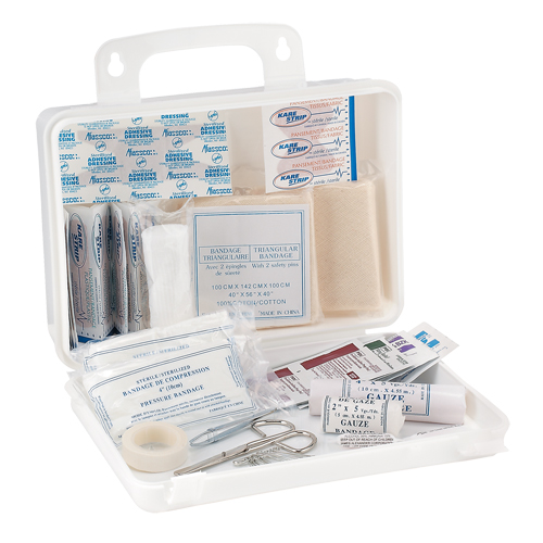 Trousse de premiers soins pour camion Dynamic, Dispositif m&eacute;dical Classe 1, Boîte en plastique Nuna Depot Inc.