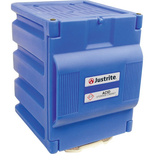 Countertop Polyethylene Acid Cabinet, 2 Gal., 14.25" x 19.75" x 17.125" Nuna Depot Inc.